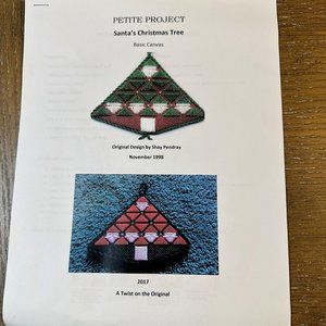 Petite Project SANTA'S CHRISTMAS TREE by Shay Pendray